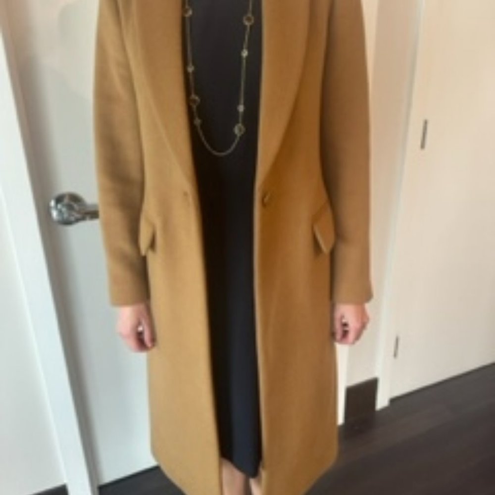 Club Monaco Slim Women's Coat Camel